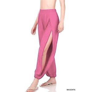 Zenana Jasmine Genie Pants NWT